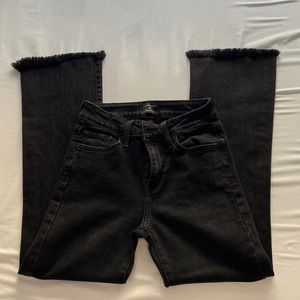 Just black flare jeans